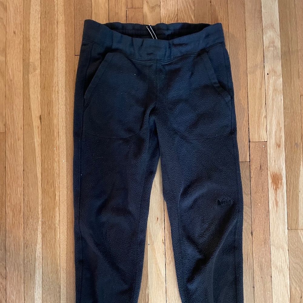 REI Kids Fleece Pants Charcoal S
